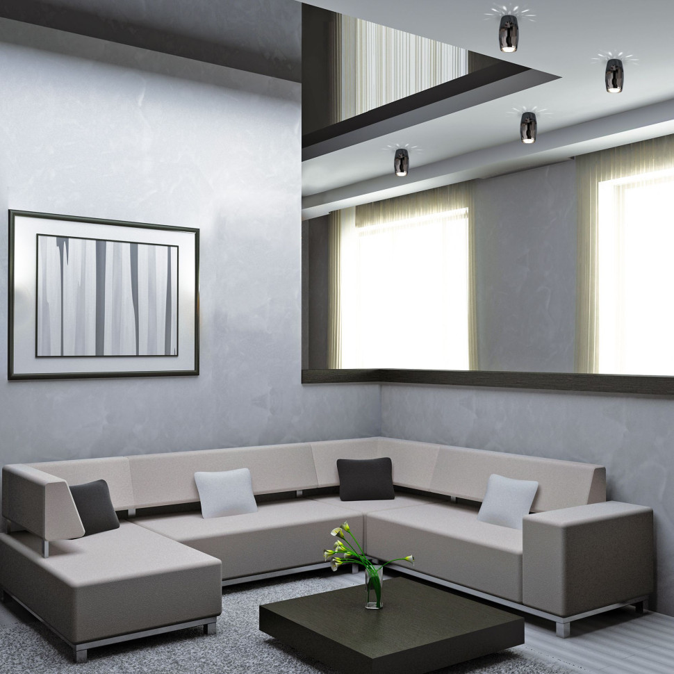 Накладной потолочный светильник DLN104 GU10