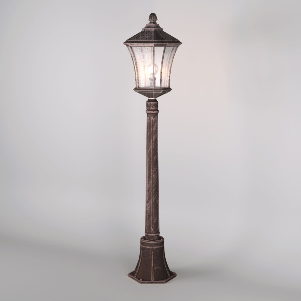 Уличный светильник на столбе Virgo F капучино IP44 GLXT-1450F капучино