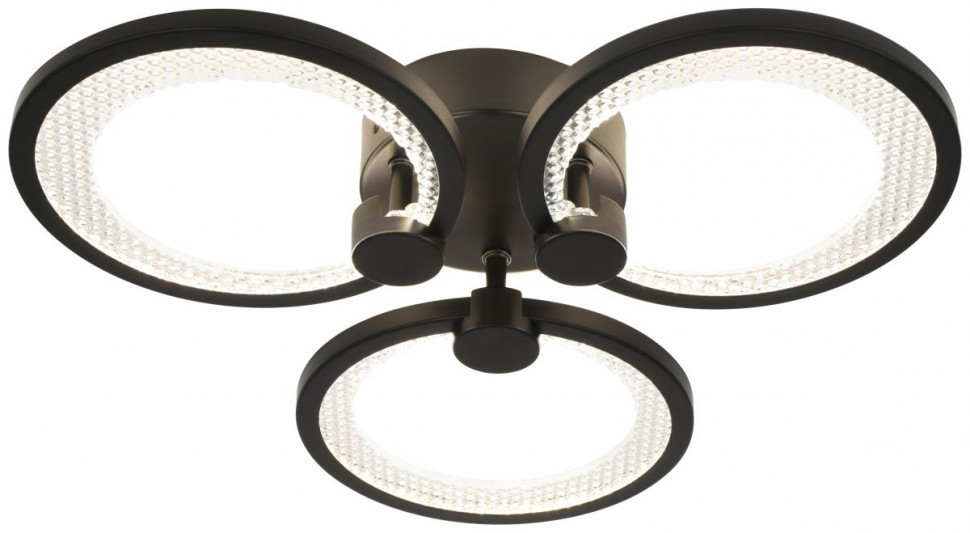 Потолочный светильник Эра Модерн Odry CLL-1-46W 3K-6,5K RC BK