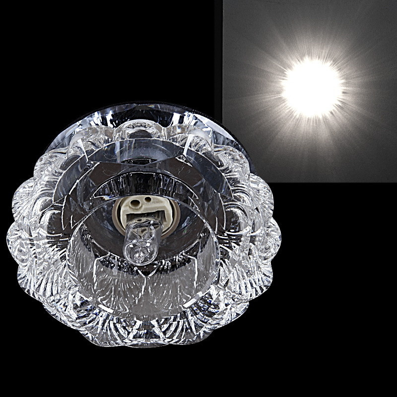 Встраиваемый светильник Reluce 07287-9.0-001H G9 BK CL