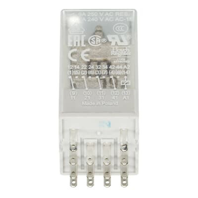 Реле CR-M024DC4 24B DC 4ПК (6A) ABB 1SVR405613R1000