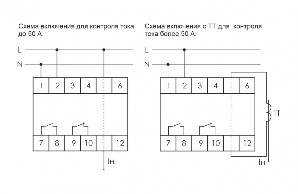 Реле тока для систем автоматики EPP-618