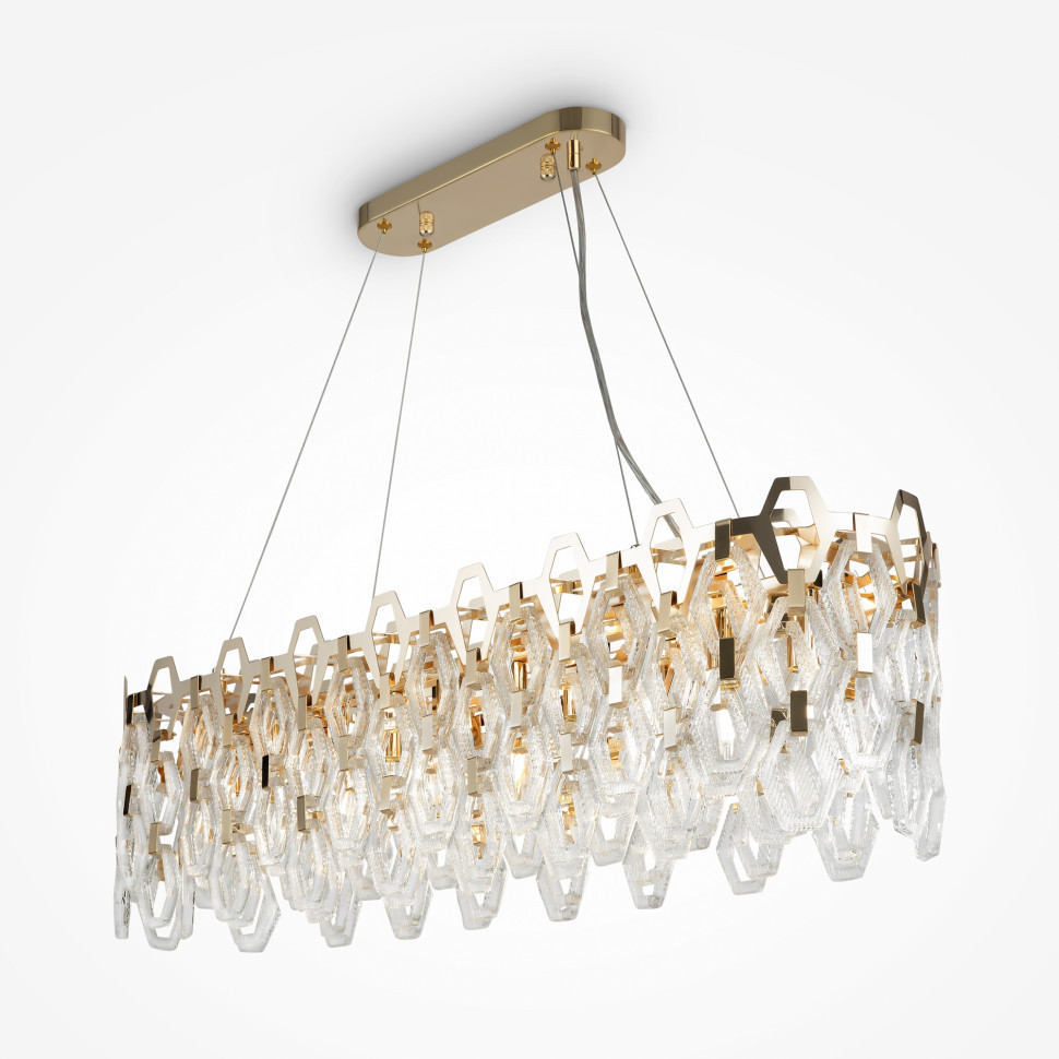 Подвесная люстра Maytoni Tissage MOD490PL-10G