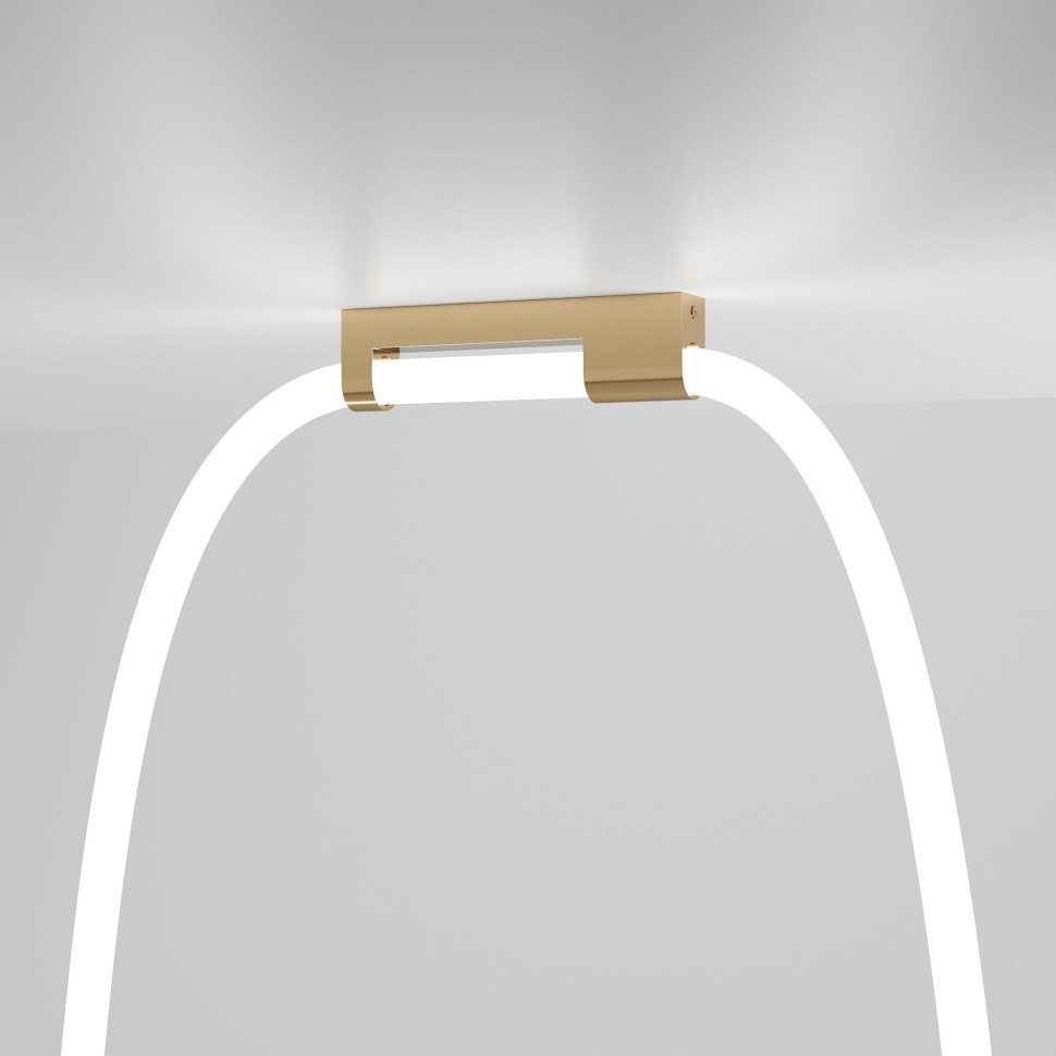 Накладные крепления для круглого гибкого неона Full light черный FL 28161