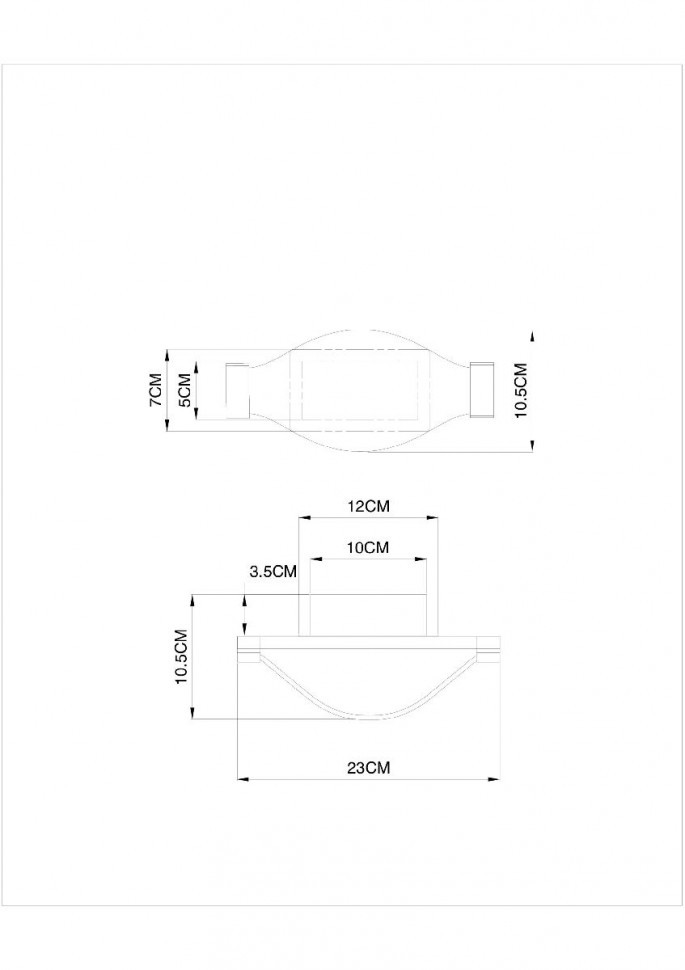 Настенный светильник Arte Lamp Grace A1868AP-1PB
