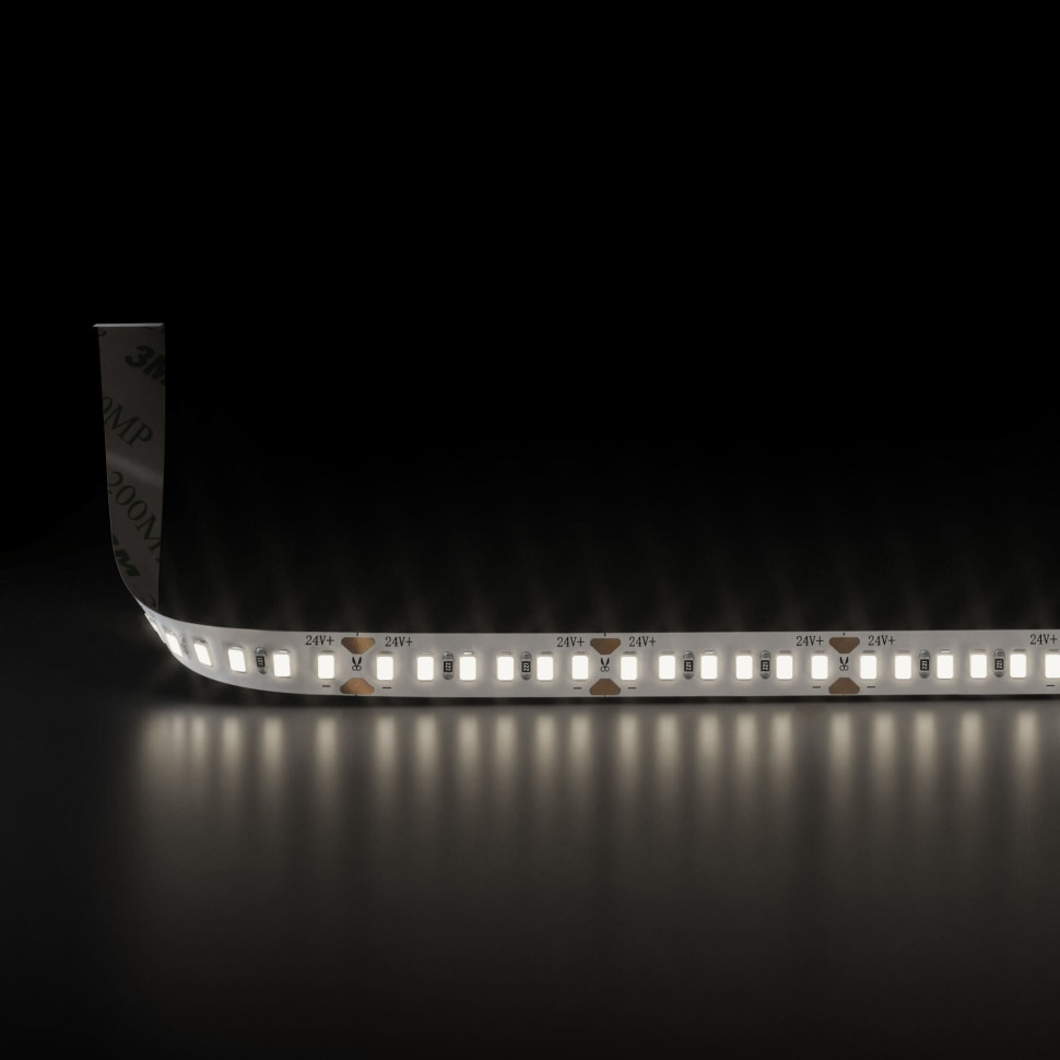 Лента светодиодная 180Led 12 Вт IP20 3000K теплый белый, 5м 2835 24V 180Led 12W IP20