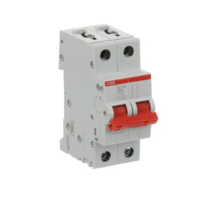 Рубильник ABB SD202/32 AC/DC 2P 32A 25кА 2CDD282101R0032