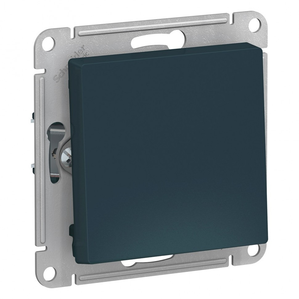 Кнопка Schneider Electric Atlas Design изумруд ATN000815