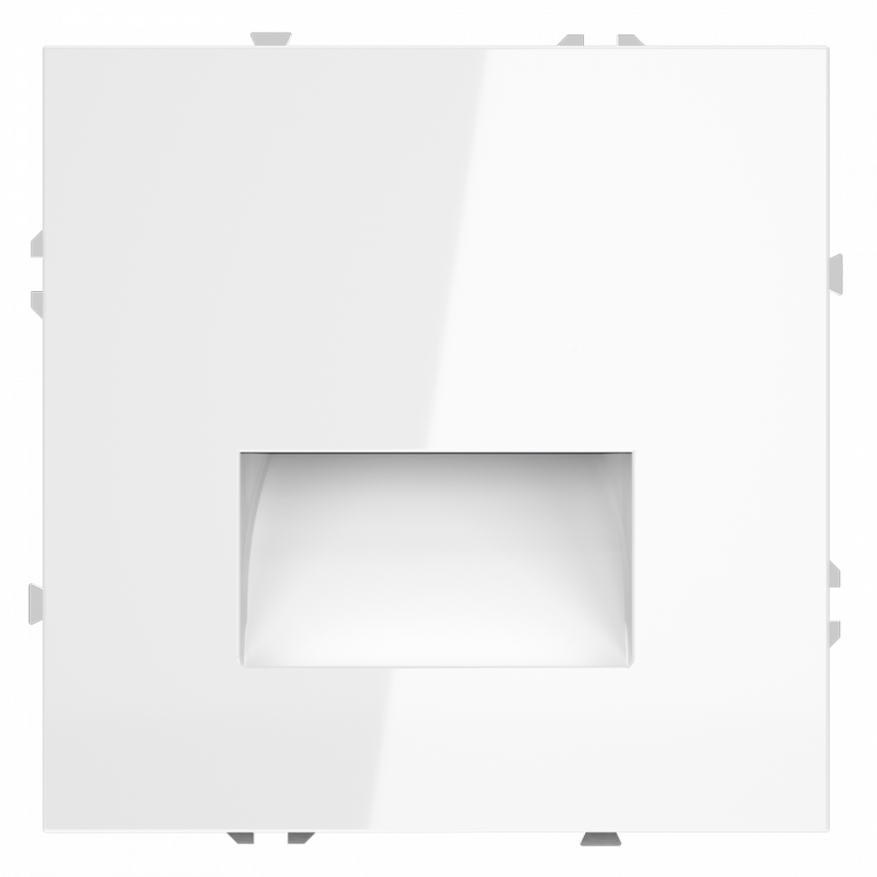 Подсветка светодиодная встраиваемая VOLTUM S70, (белый глянцевый) VLS070601