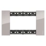 Рамка на 4 модуля с суппортом итальянский стандарт Bticino Living Now аура