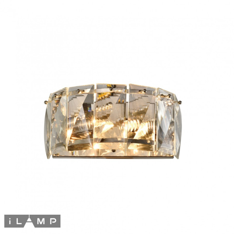 Настенный светильник iLamp Panorama W2550-2 Nickel