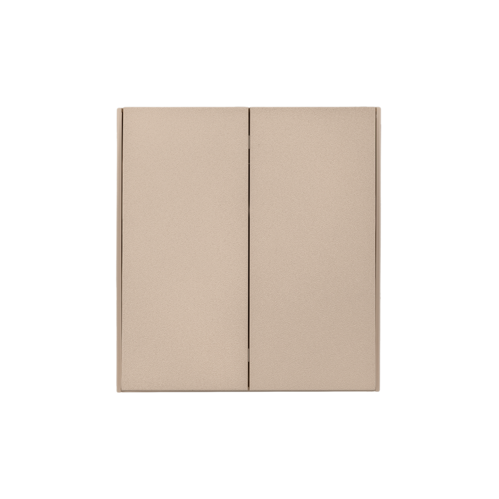 KRANZ Выключатель STRONG 2 кл перекрестный (переключатель) 10А с/у шелк  KR-78-0733-8