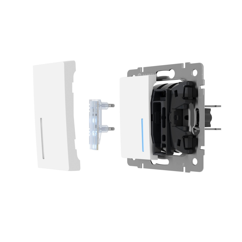Блок LED подсветки для выключателя 10 шт. голубой W8020102