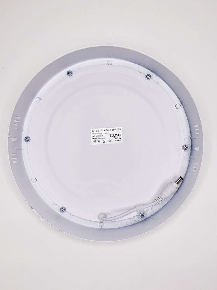 Настенно-потолочный светильник Elvan NLS-702R-18W-NH-Wh