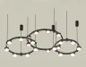 Комплект подвесного светильника Ambrella Light Techno Ring XR92092100 (A9209x3, C9242, C9238, C9232, N8126, N8118)
