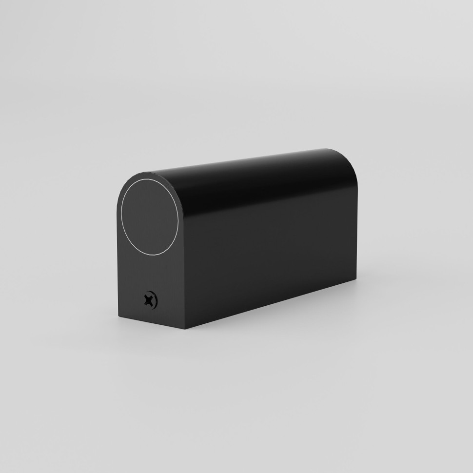 Накладные крепления для круглого гибкого неона Full light черный (FL 28101) FL 28101