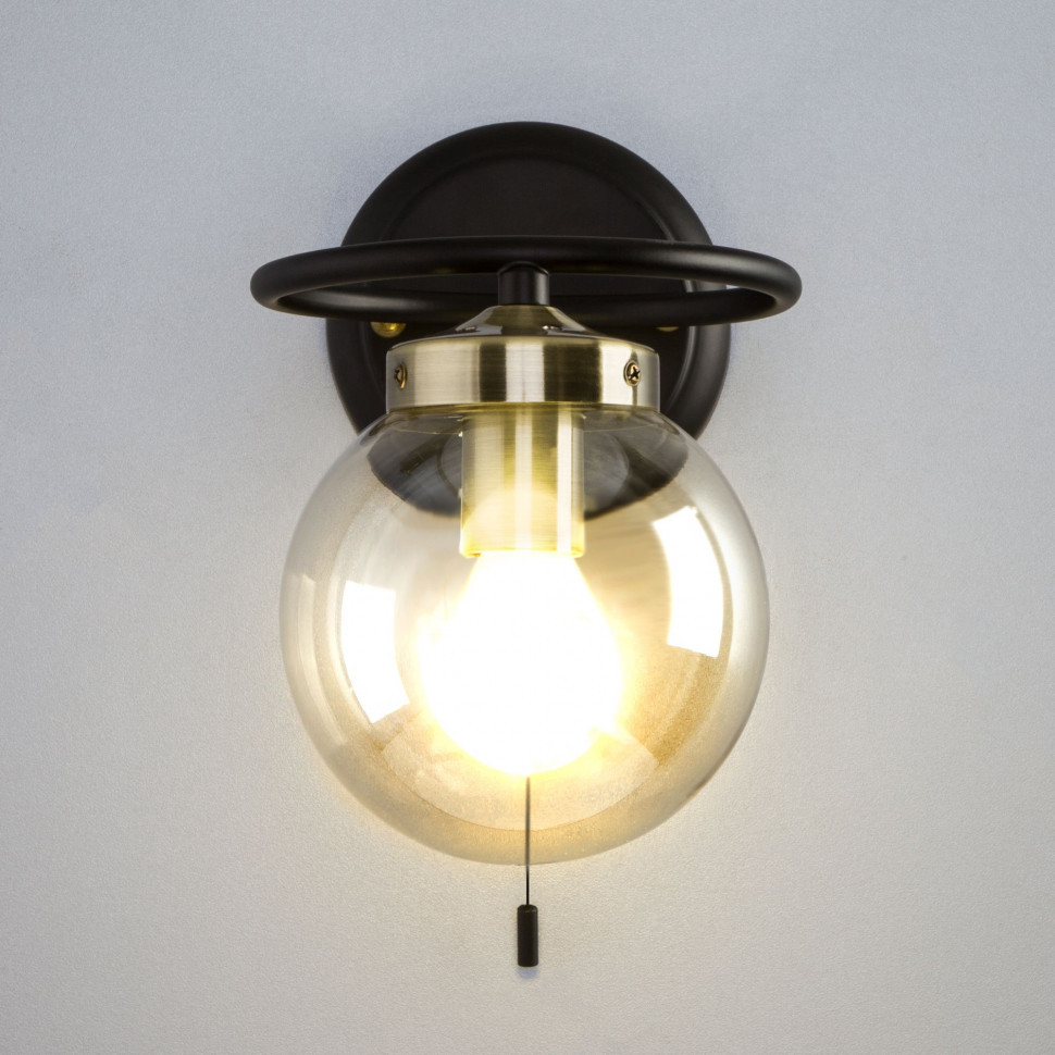 Бра в стиле лофт 70104/1 черный