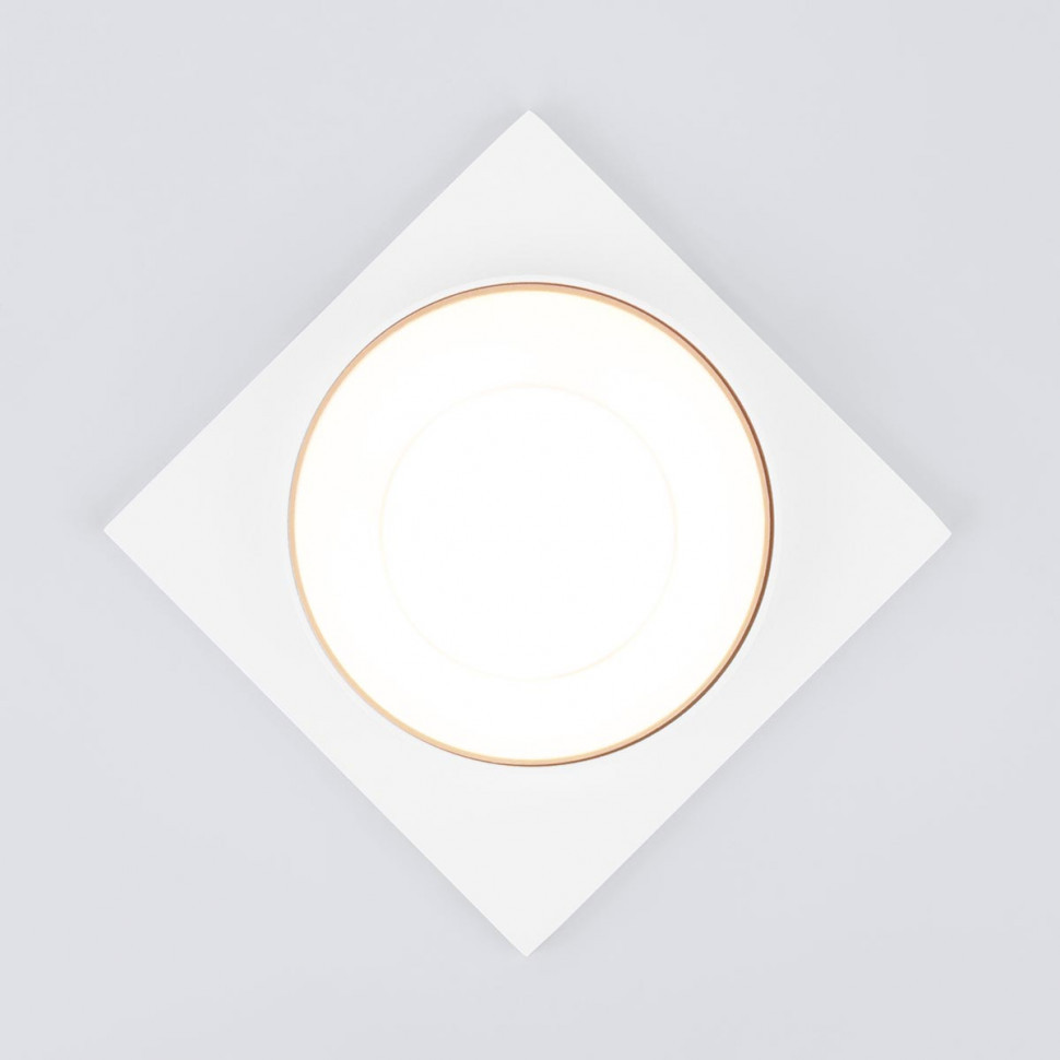 Встраиваемый светильник Elektrostandard 116 MR16 золото/белый 4690389168970