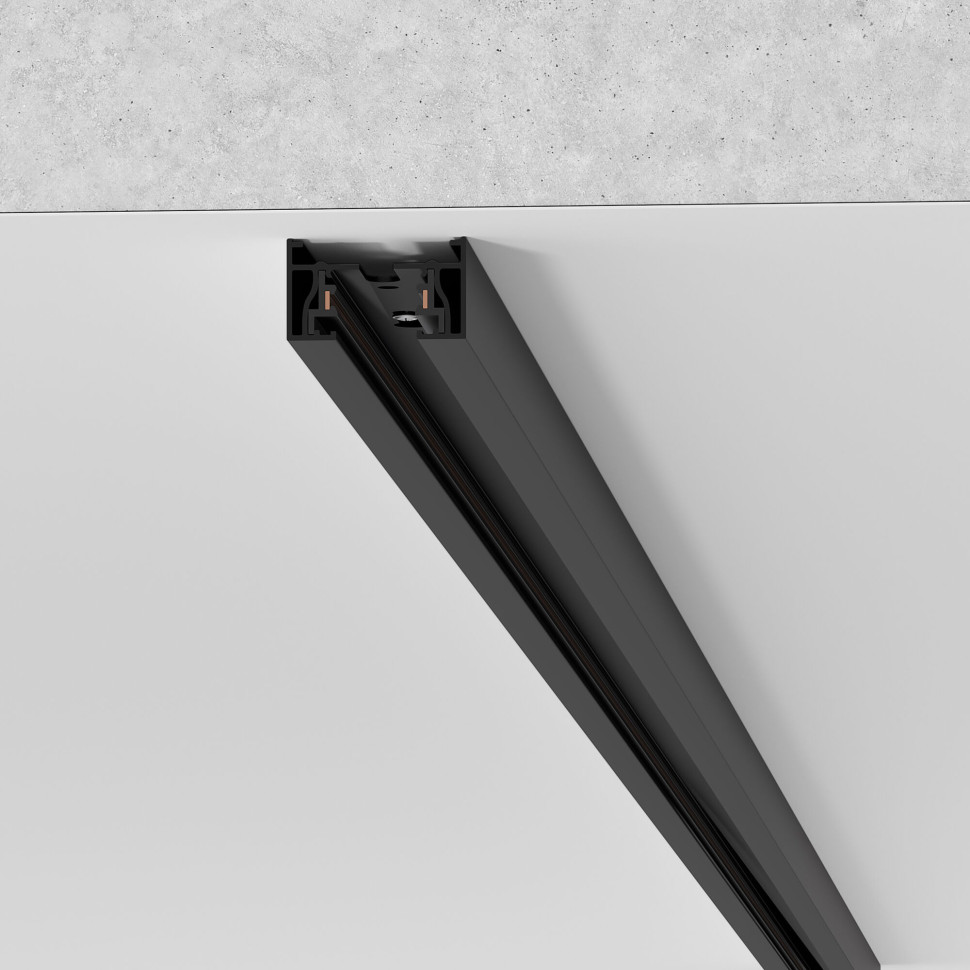 Однофазный шинопровод черный 3м 85081/00