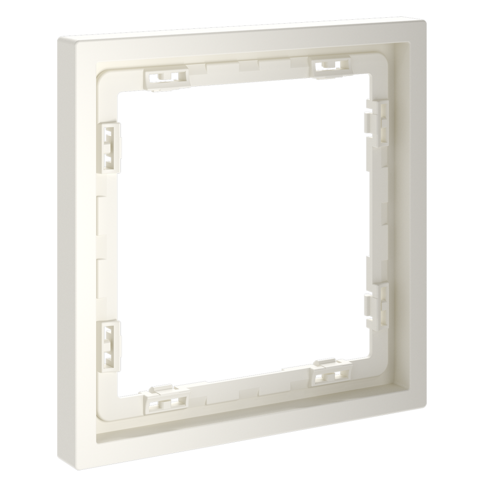 Рамка пластиковая VOLTUM S70 на 1 пост, (хлопок)