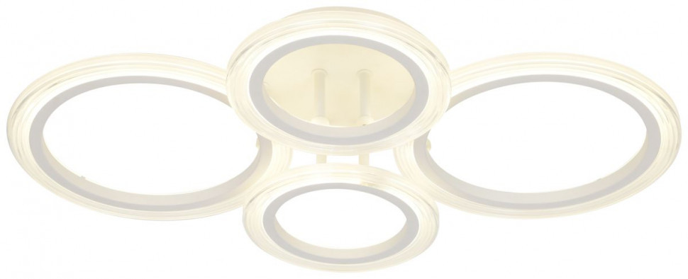 Потолочный светильник Эра Модерн Ring CLL-1-59W 3K-6,5K RC WH