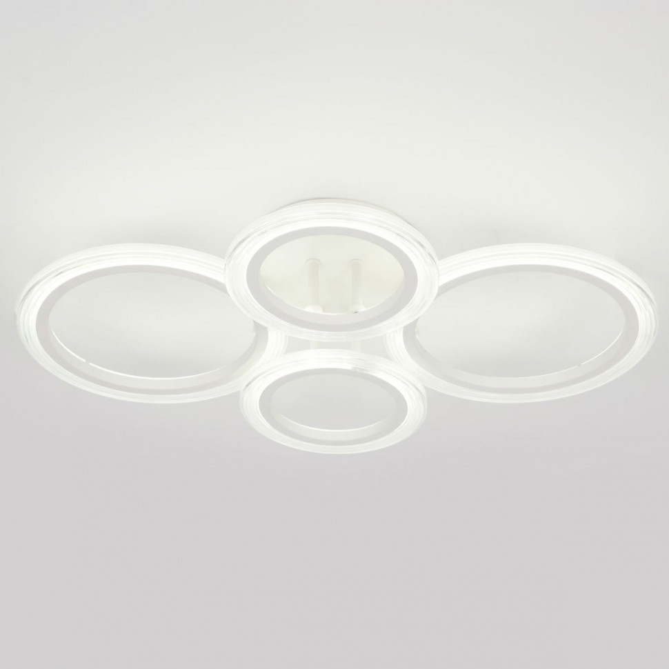 Потолочный светильник Эра Модерн Ring CLL-1-59W 3K-6,5K RC WH