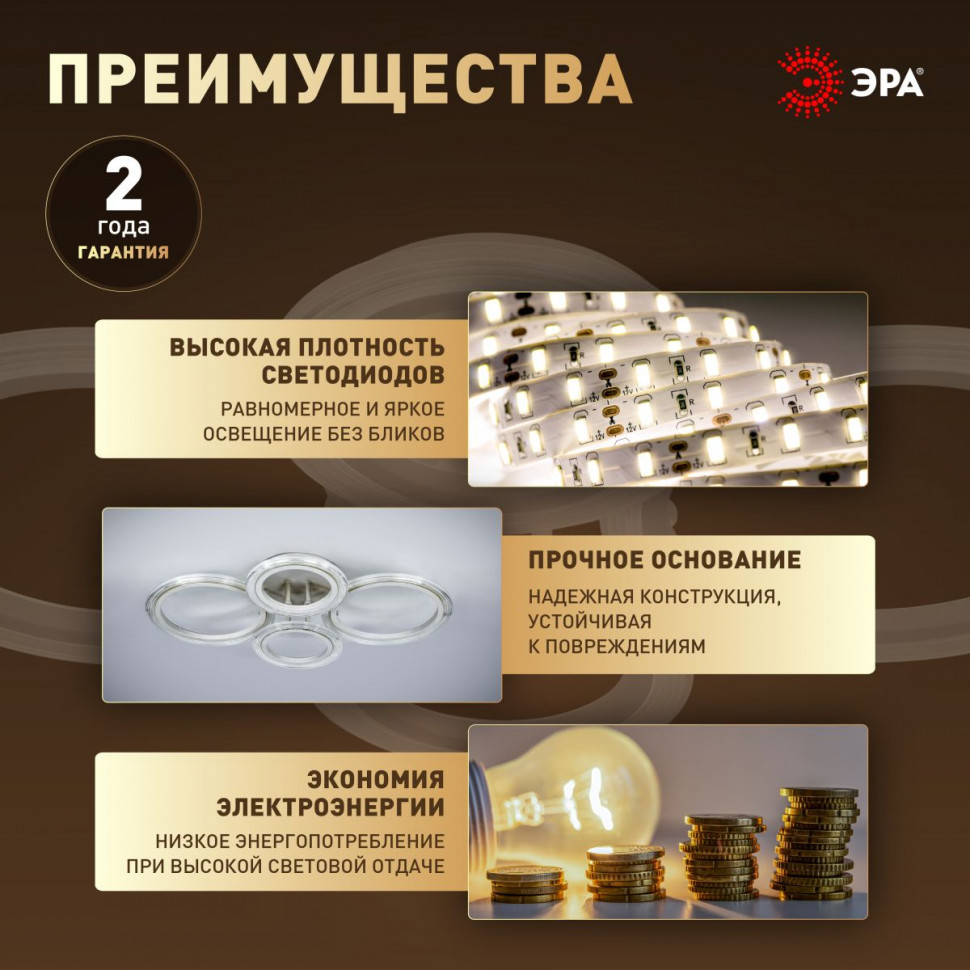 Потолочный светильник Эра Модерн Ring CLL-1-59W 3K-6,5K RC WH