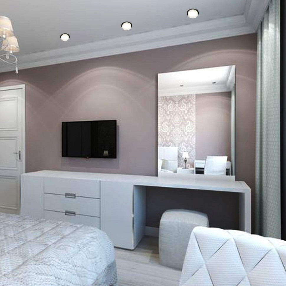 Встраиваемый светильник Reluce 53004-9.0-001RLD GX53 BK