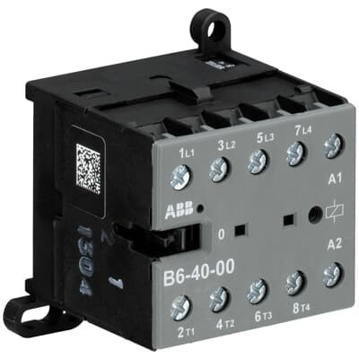 Мини-контактор B6-40-00 9A (400В AC3) катушка 230В ABB GJL1211201R8000