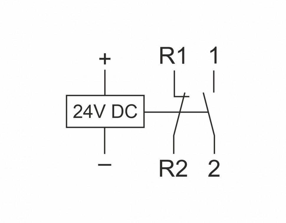 Контактор модульный (Ампер-25 / Волт-24 DС / Контакт-1NO+1NC) ST25-11-24