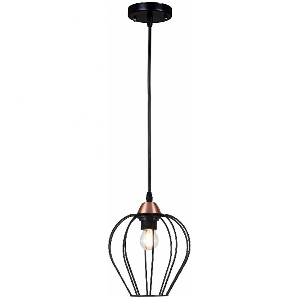 Подвесной светильник Illumico IL2001-1PA-05 BK ROSE GD