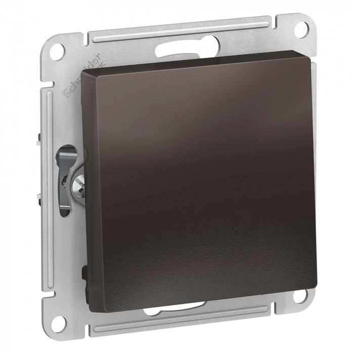 Кнопка звонка Systeme Electric Atlas Design мокко ATN000615