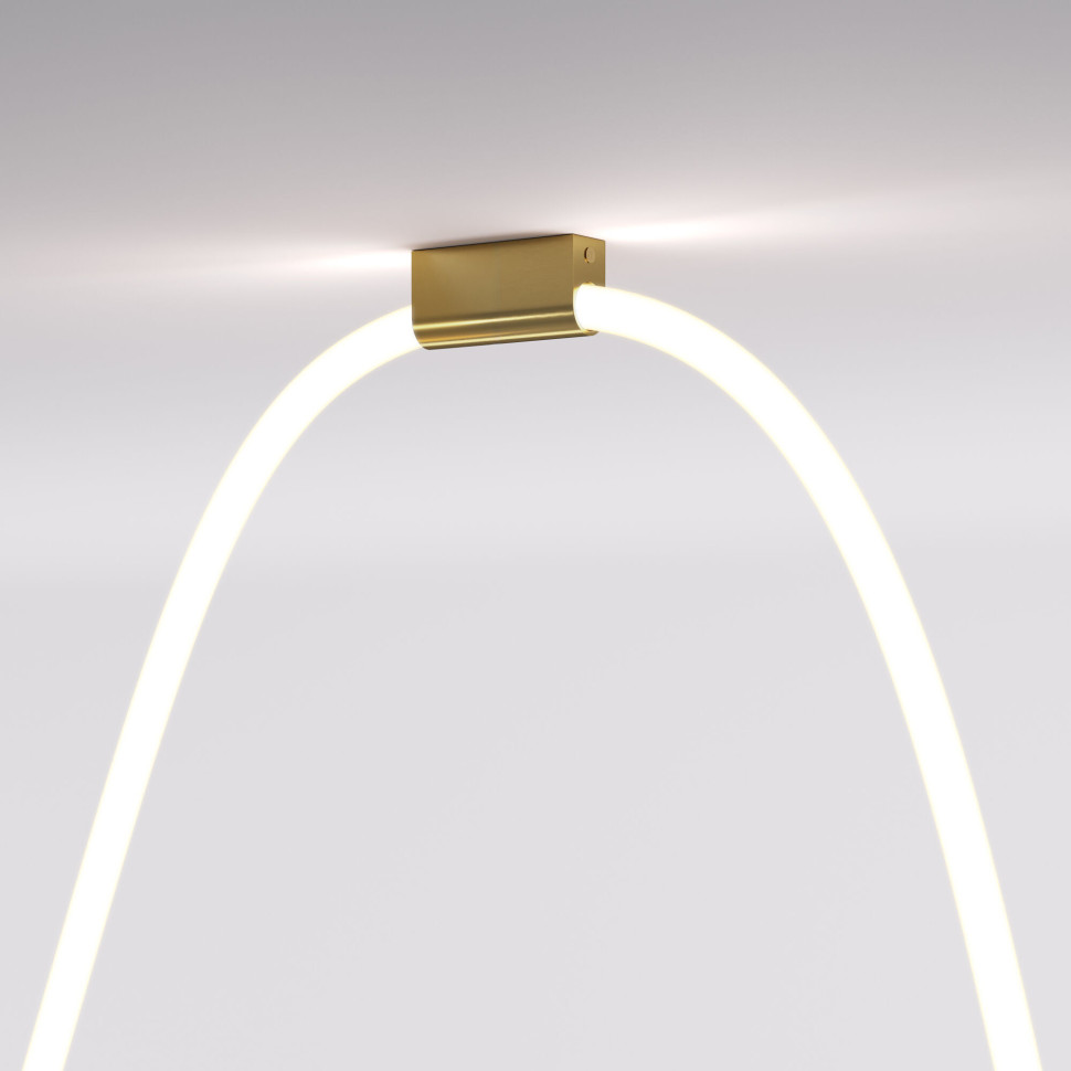 Накладные крепления для круглого гибкого неона Full light черный FL 28100