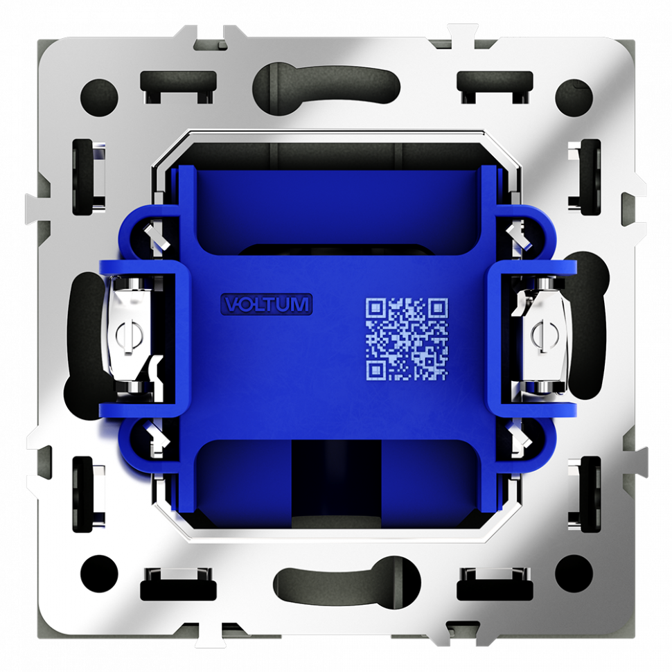 Вывод кабеля VOLTUM S70, (черный матовый) VLS080208