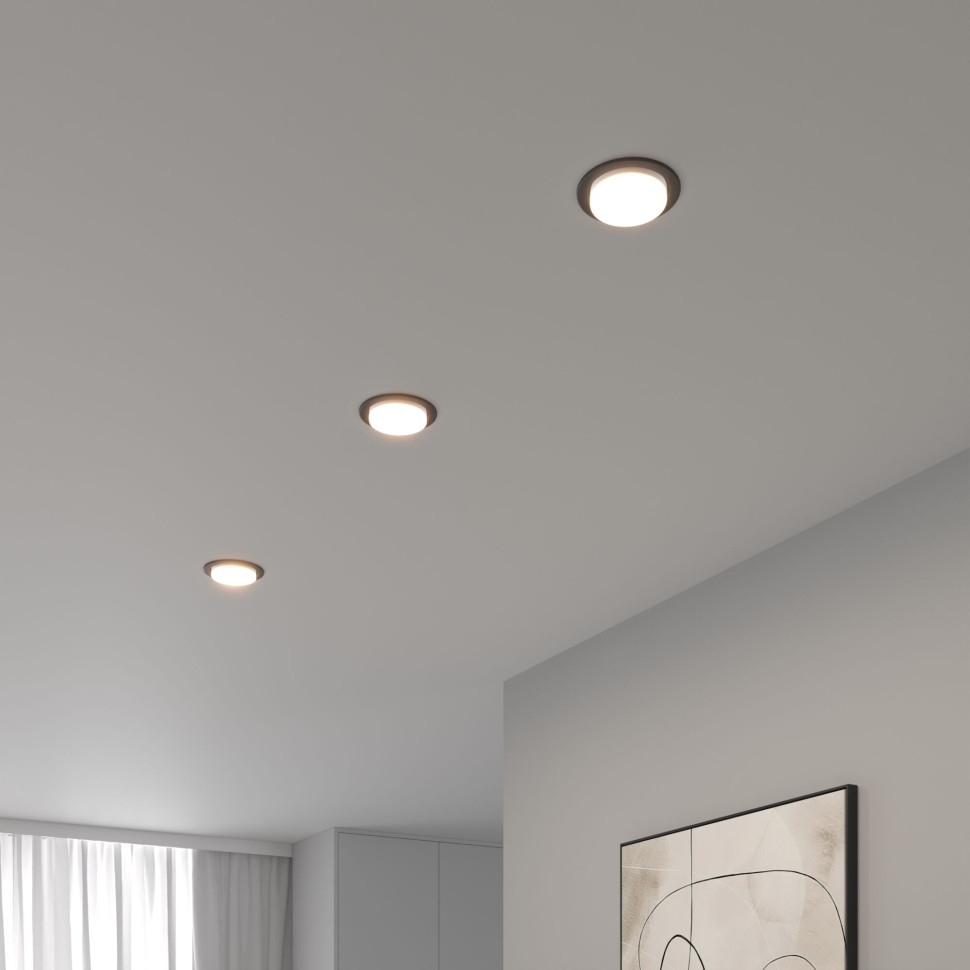 Встраиваемый точечный светильник, комплект 10 шт 1035 GX53 WH