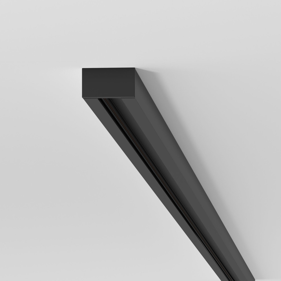 Однофазный шинопровод черный 2м 85080/00