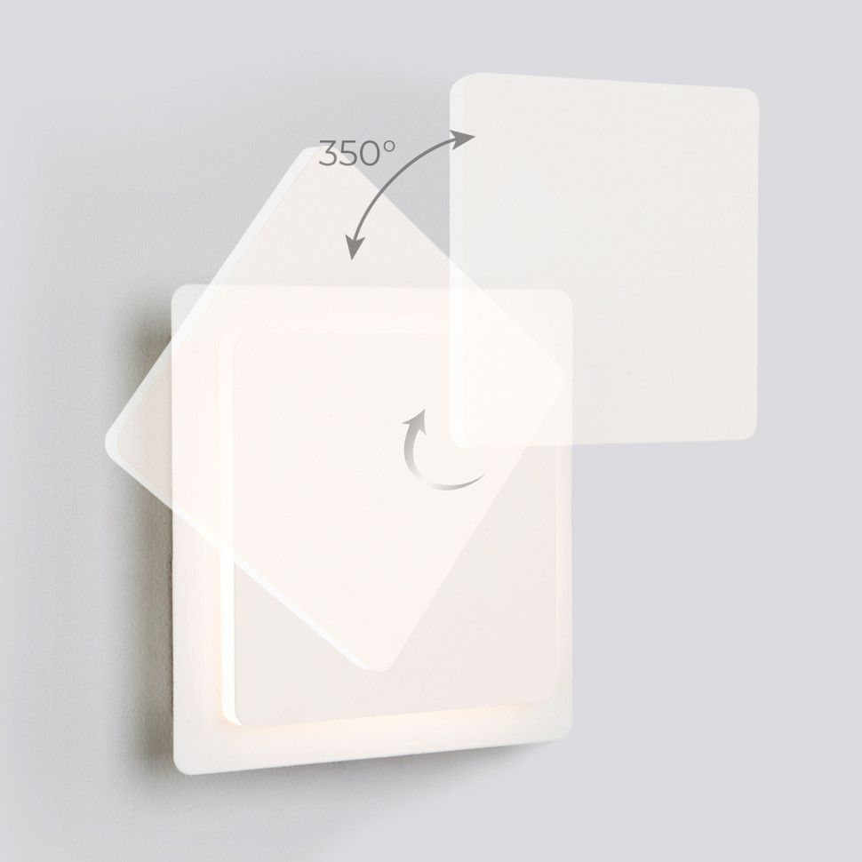 Настенный светодиодный светильник Screw LED 40136/1 белый