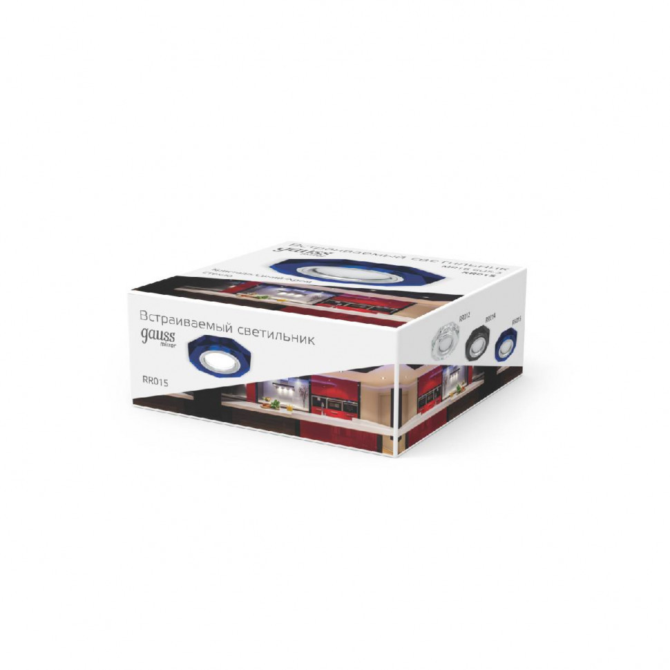 Встраиваемый светильник Gauss Mirror RR015