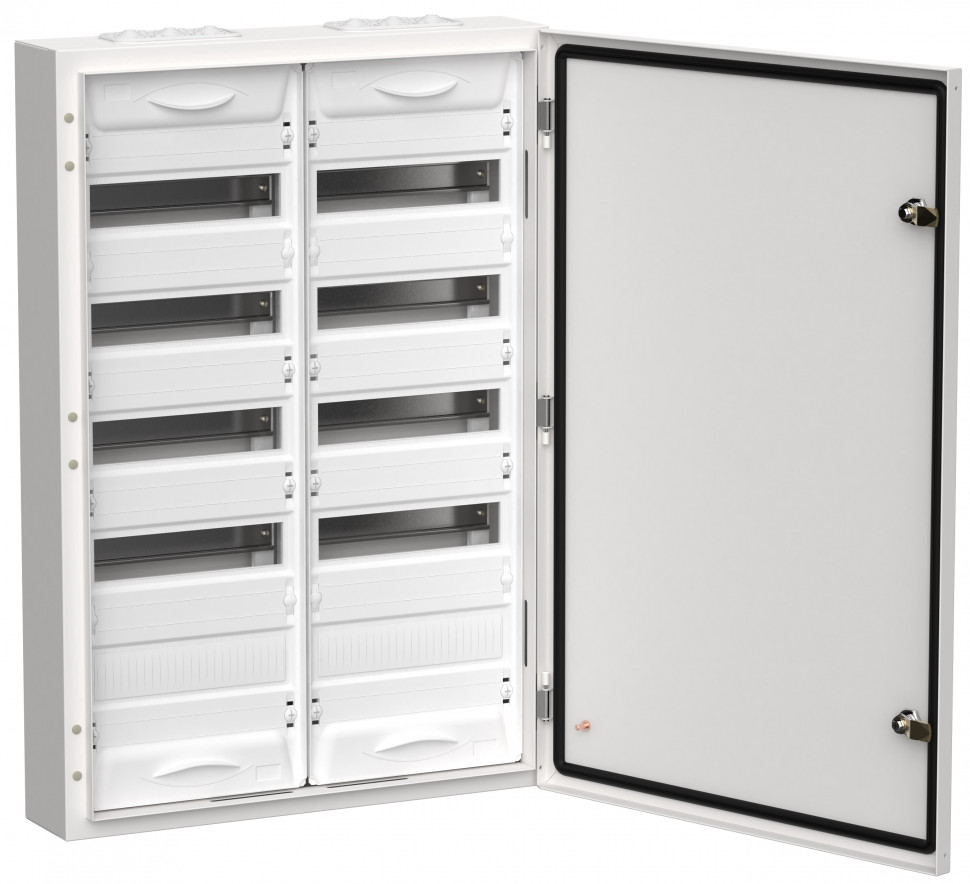 Корпус металлический ЩРн-120 (2х60) 835х570х140мм TITAN 5 IP54 белый IEK TI5-50-N-2X060-54