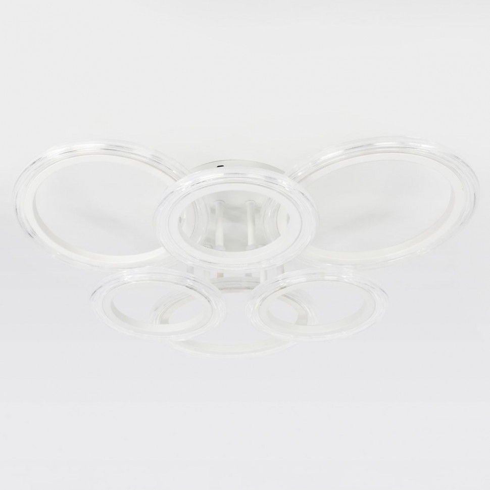 Потолочный светильник Эра Модерн Ring CLL-1-90W 3K-6,5K RC WH