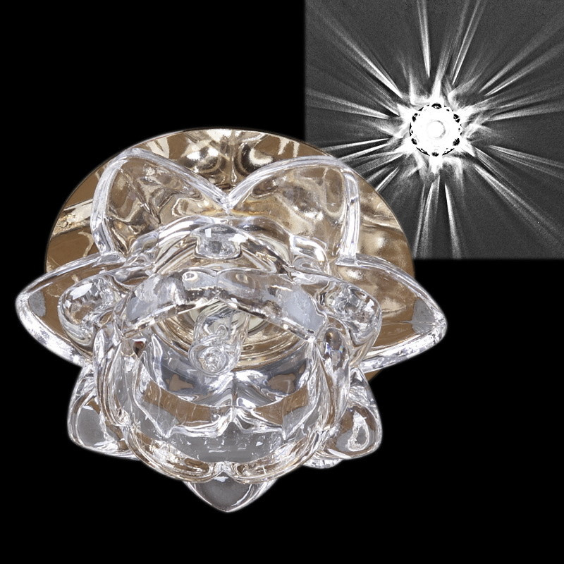 Встраиваемый светильник Reluce 07663-9.0-001H G9 GD CL