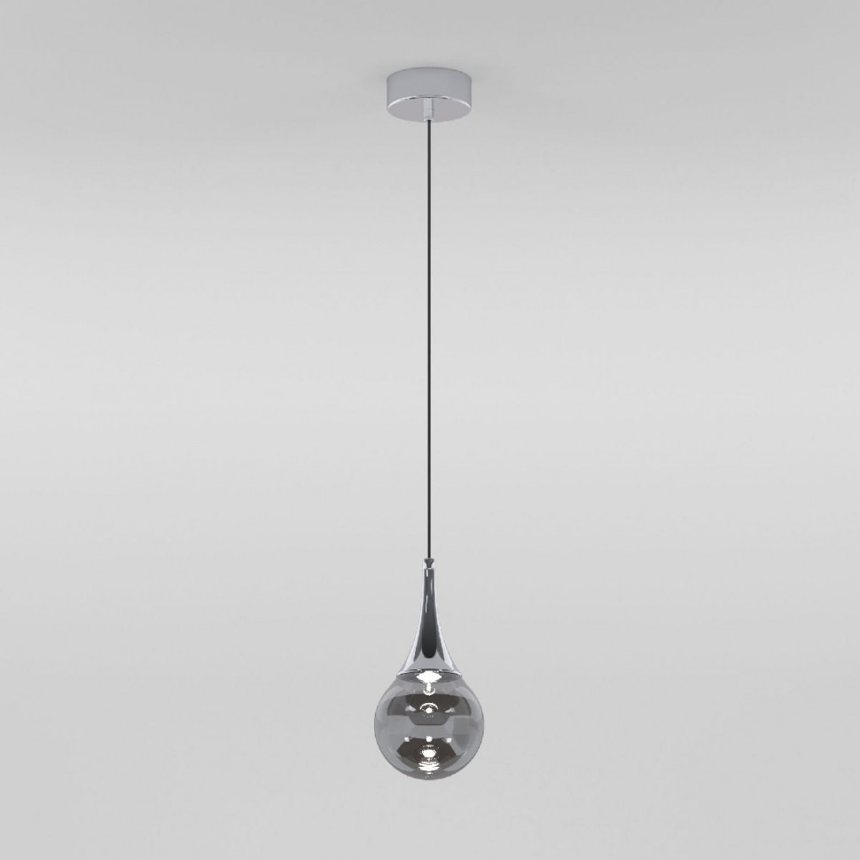 Подвесной светильник Eurosvet Adour 50256/1 LED дымчатый a063855