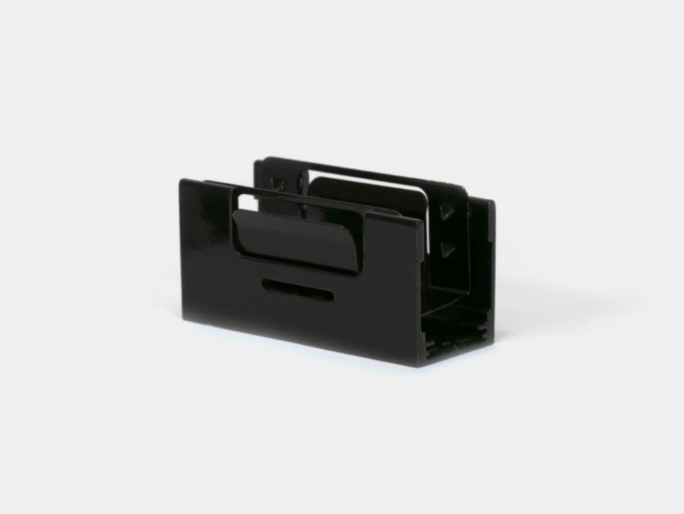  SWG PRO Клипса чёрная для неоновой ленты 12×20 мм MNT-1220-SP-BL