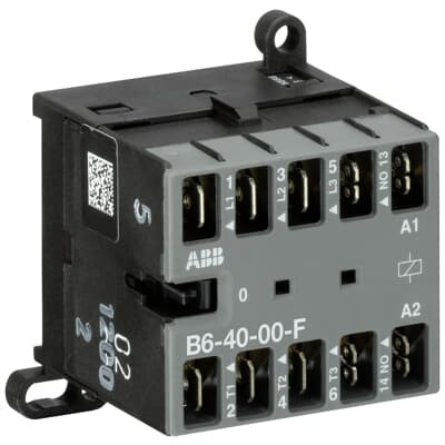 Мини-контактор B6-40-00-F 9A (400В AC3) катушка 230В АС ABB GJL1211203R8000