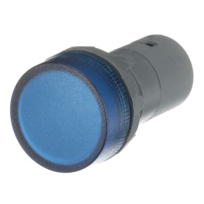 Лампа CL2-523L синяя со встроенным светодиодом 230В AC ABB 1SFA619403R5234