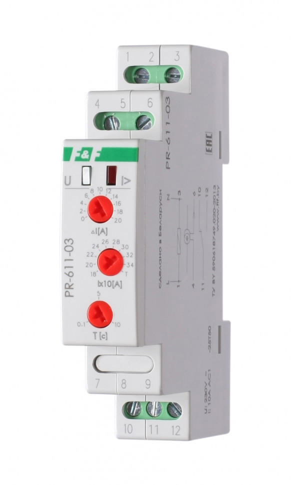 Реле тока для систем автоматики PR-611-03