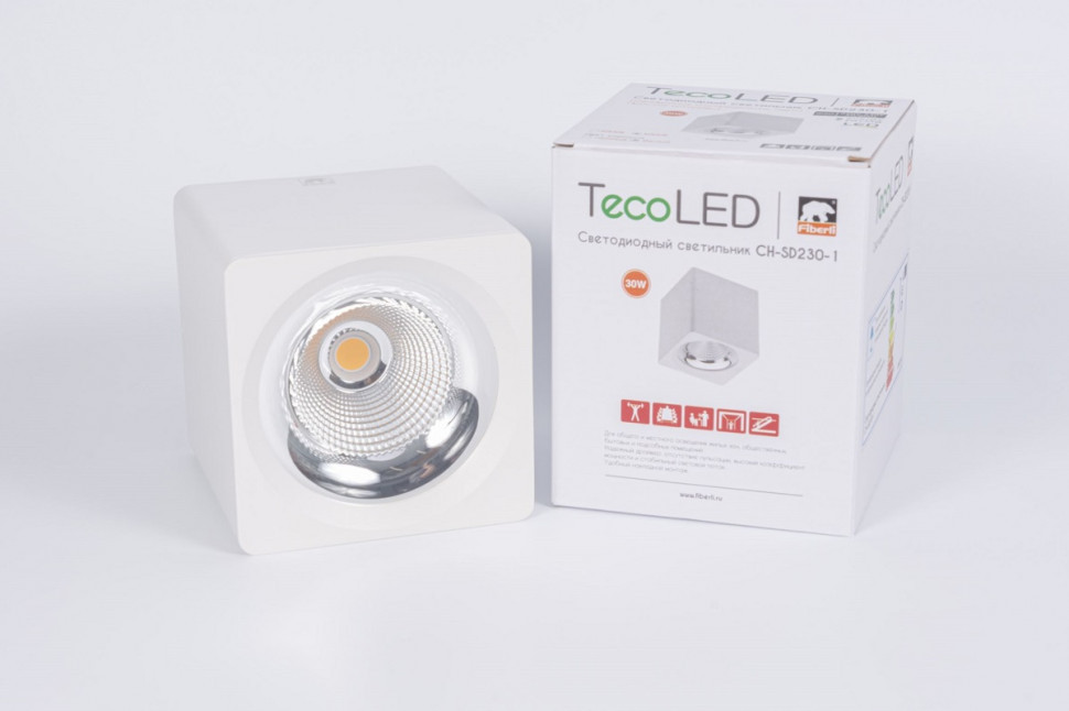 Накладной светодиодный светильник Fiberli CH-SD230-1(W) 12120104