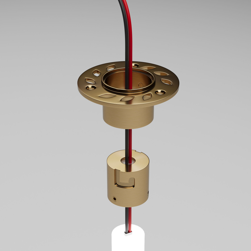 Встраиваемое крепление для круглого гибкого неона Full light черный FL 2860