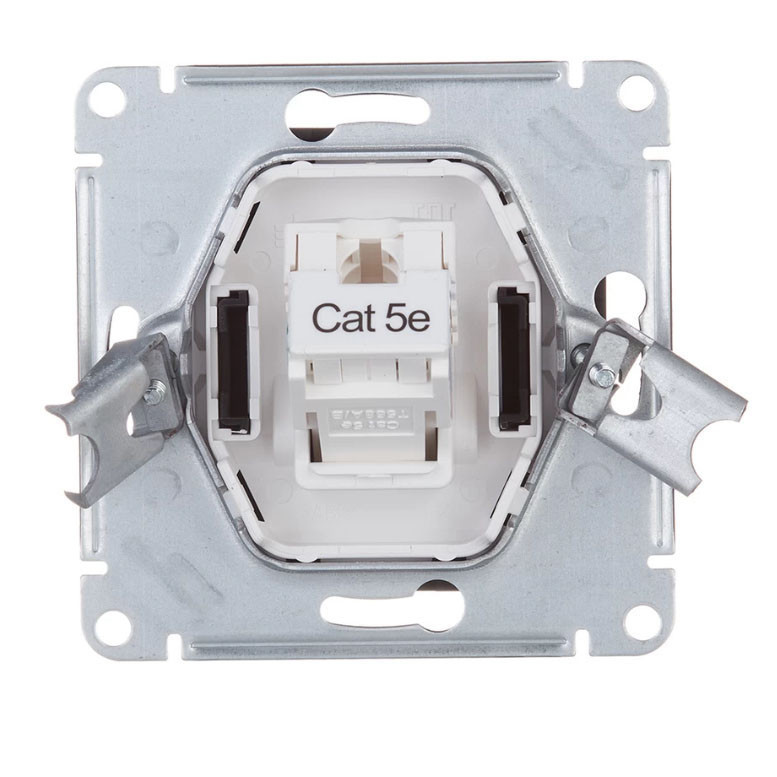 Розетка Systeme Electric Atlas Design RJ-45 кат. 5е, Лотос ATN001383