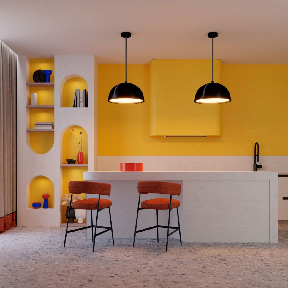 Подвесной светильник Arlight SP-STERI-ADEOLL-HANG-D500xH1500-30W Day4000 (BK, 100deg, 230V) 053860